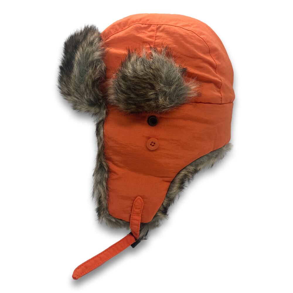 Lumberjack Aviator Soft Faux Fur Ear Flap Hat Winter Ski Trooper Trapper Hat